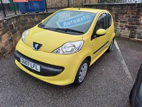 PEUGEOT 107 2007 (07) at Premier Cars Barnsley Barnsley