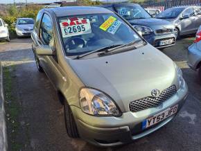 TOYOTA YARIS 2003 (53) at Premier Cars Barnsley Barnsley